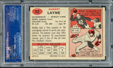 1957 Topps Football #032 Bobby Layne Lions PSA 6 EX-MT 516480