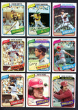 1980 Topps Baseball Complete Set EX-MT Henderson Ryan Brett 516482