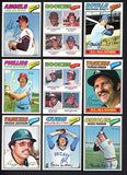 1977 Topps Baseball Complete Set EX-MT/NR-MT Ryan Dawson Brett 516484