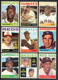 1964 Topps Baseball Complete Set EX+ Mantle Mays Clemente Aaron 516487