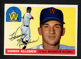 1955 Topps Baseball #124 Harmon Killebrew Senators EX+/EX-MT 516492