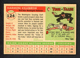 1955 Topps Baseball #124 Harmon Killebrew Senators EX+/EX-MT 516492