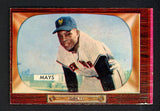 1955 Bowman Baseball #184 Willie Mays Giants VG-EX 516493