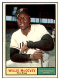 1961 Topps Baseball #517 Willie McCovey Giants NR-MT 516506