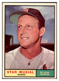 1961 Topps Baseball #290 Stan Musial Cardinals NR-MT 516508