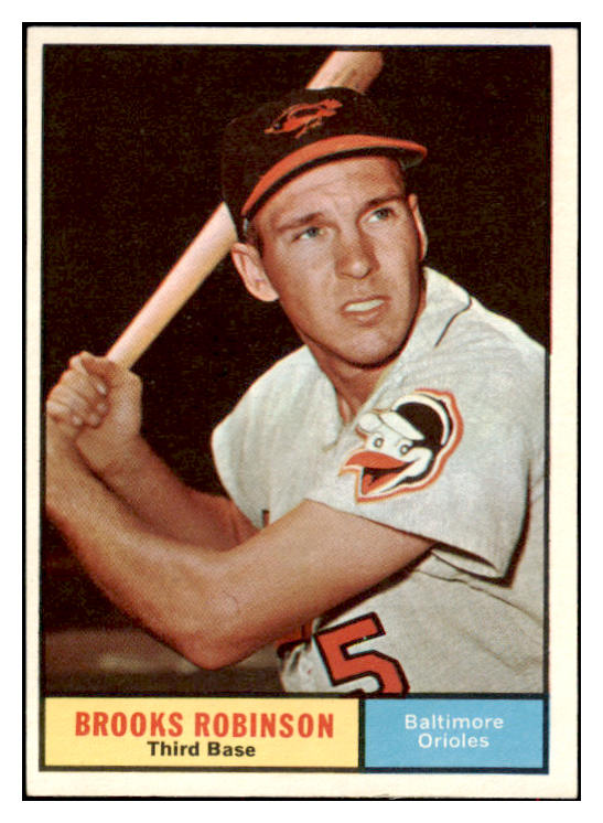 1961 Topps Baseball #010 Brooks Robinson Orioles NR-MT 516516