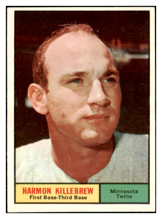 1961 Topps Baseball #080 Harmon Killebrew Twins NR-MT 516517