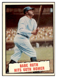 1961 Topps Baseball #401 Babe Ruth Yankees NR-MT 516519