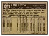 1961 Topps Baseball #425 Yogi Berra Yankees EX-MT 516532