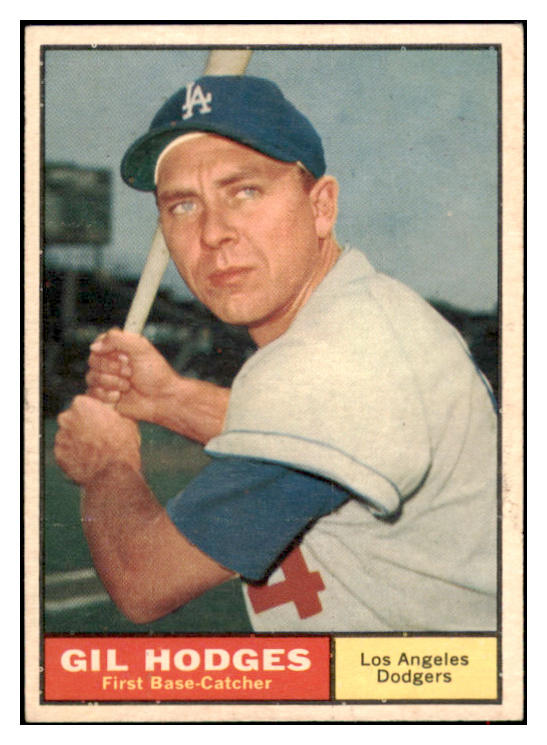 1961 Topps Baseball #460 Gil Hodges Dodgers EX-MT 516537