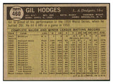 1961 Topps Baseball #460 Gil Hodges Dodgers EX-MT 516537