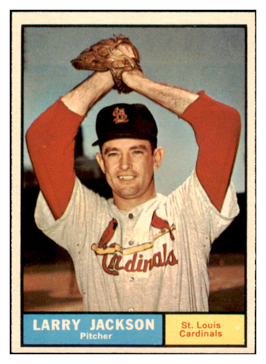 1961 Topps Baseball #535 Larry Jackson Cardinals NR-MT 516545