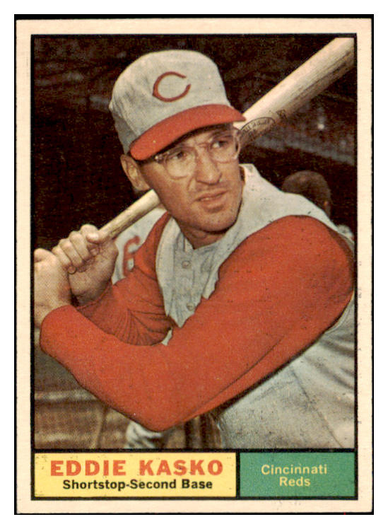 1961 Topps Baseball #534 Eddie Kasko Reds NR-MT 516546