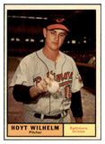 1961 Topps Baseball #545 Hoyt Wilhelm Orioles NR-MT 516556