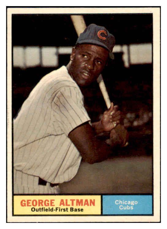 1961 Topps Baseball #551 George Altman Cubs NR-MT 516562