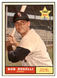 1961 Topps Baseball #529 Bob Roselli White Sox NR-MT 516570