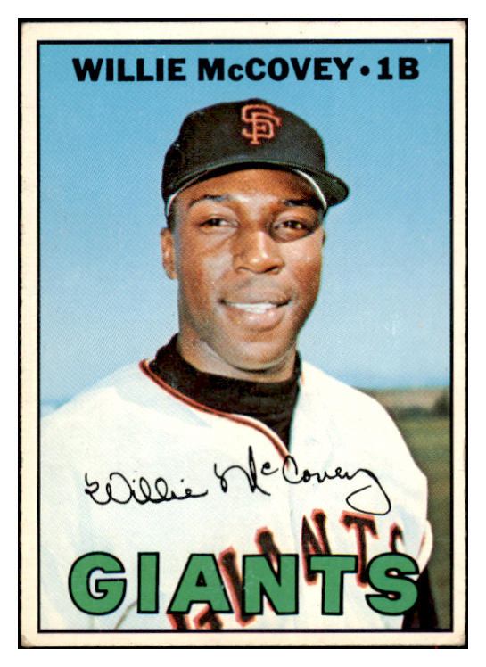 1967 Topps Baseball #480 Willie McCovey Giants EX 516576