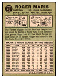 1967 Topps Baseball #045 Roger Maris Cardinals VG-EX 516583