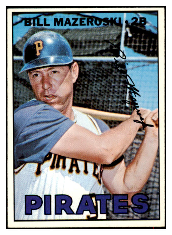 1967 Topps Baseball #510 Bill Mazeroski Pirates NR-MT 516592