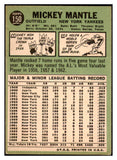 1967 Topps Baseball #150 Mickey Mantle Yankees GD-VG pin hole 516593