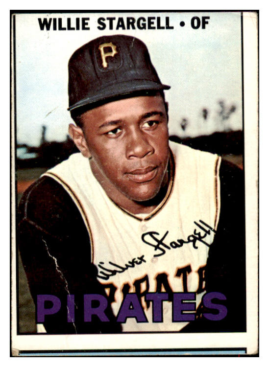 1967 Topps Baseball #140 Willie Stargell Pirates Good 516596