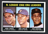 1967 Topps Baseball #234 N.L. ERA Leaders Sandy Koufax EX-MT 516600