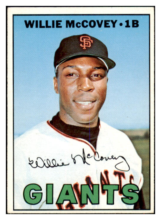 1967 Topps Baseball #480 Willie McCovey Giants EX-MT 516610