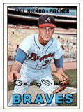 1967 Topps Baseball #456 Phil Niekro Braves EX-MT 516614