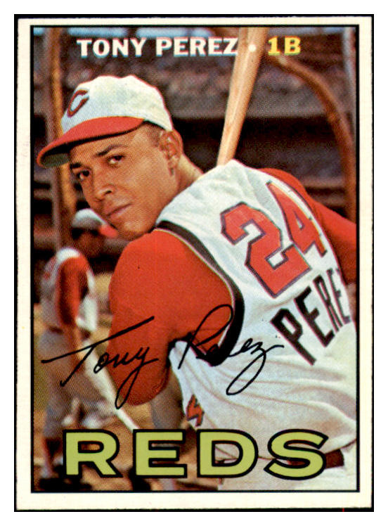 1967 Topps Baseball #476 Tony Perez Reds EX-MT 516615