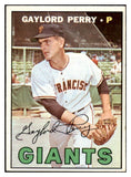 1967 Topps Baseball #320 Gaylord Perry Giants NR-MT 516623