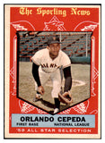 1959 Topps Baseball #553 Orlando Cepeda A.S. Giants EX-MT 516641