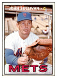 1967 Topps Baseball #568 John Sullivan Mets EX-MT 516661