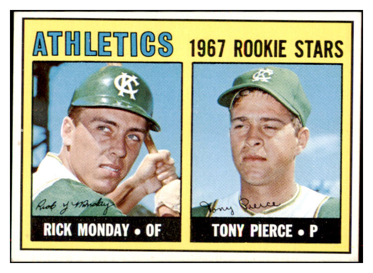 1967 Topps Baseball #542 Rick Monday A's NR-MT 516698