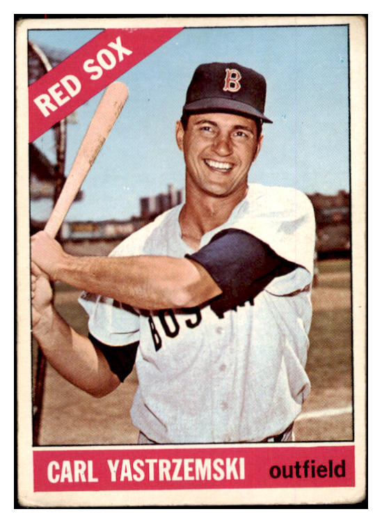 1966 Topps Baseball #070 Carl Yastrzemski Red Sox VG 516706