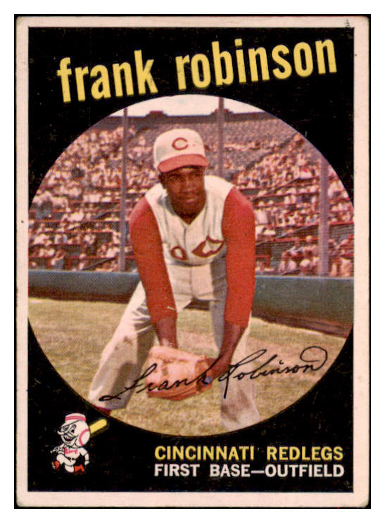 1959 Topps Baseball #435 Frank Robinson Reds VG-EX 516708