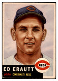 1953 Topps Baseball #226 Ed Erautt Reds VG-EX 516718