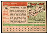 1955 Topps Baseball #028 Ernie Banks Cubs FR-GD 516729