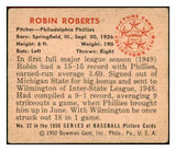 1950 Bowman Baseball #032 Robin Roberts Phillies VG-EX 516732