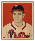 1949 Bowman Baseball #092 Willie Jones Phillies EX 516733