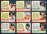 1962 Post Baseball Complete Set Sharp Mantle Koufax Clemente 516758