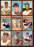 1962 Topps Baseball Complete Set EX/EX+ Mantle Mays Brock Aaron 516765