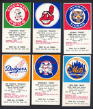 1968 Fleer Baseball Team Emblem Cards Complete Set 516779