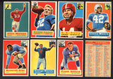 1956 Topps Football Complete Set VG-EX Gifford Tittle Checklist 516802