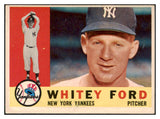 1960 Topps Baseball #035 Whitey Ford Yankees VG-EX 516823