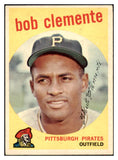 1959 Topps Baseball #478 Roberto Clemente Pirates VG-EX 516825