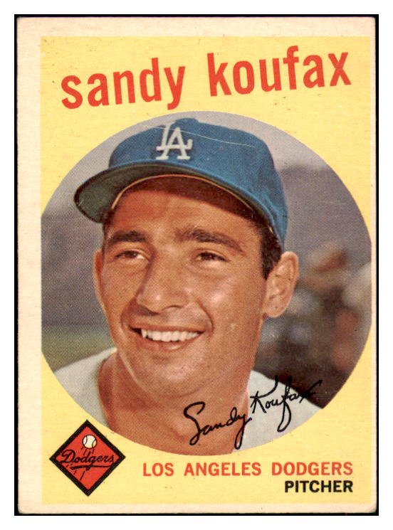 1959 Topps Baseball #163 Sandy Koufax Dodgers VG-EX 516826