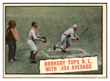 1961 Topps Baseball #404 Rogers Hornsby Cardinals EX-MT 516830