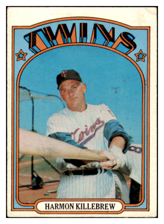 1972 Topps Baseball #051 Harmon Killebrew Twins VG 516834