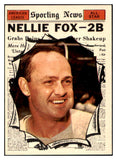 1961 Topps Baseball #570 Nellie Fox A.S. White Sox NR-MT 516841