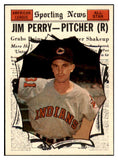 1961 Topps Baseball #584 Jim Perry A.S. Indians NR-MT 516846